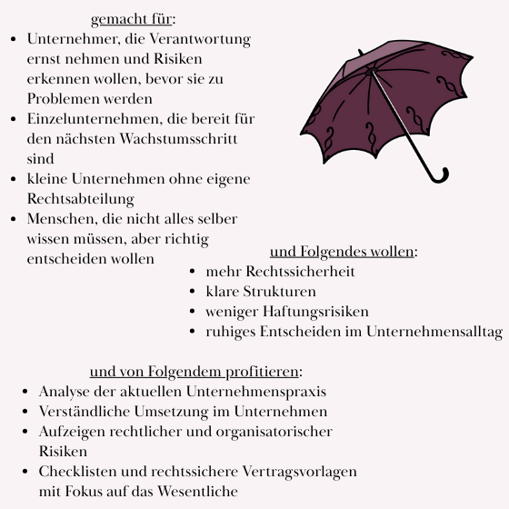 Rechtssicherheit Organisation im Unternehmen