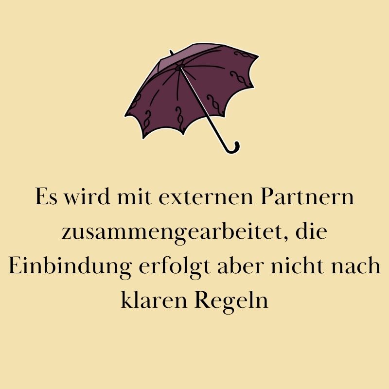 Zusammenarbeit mit externen